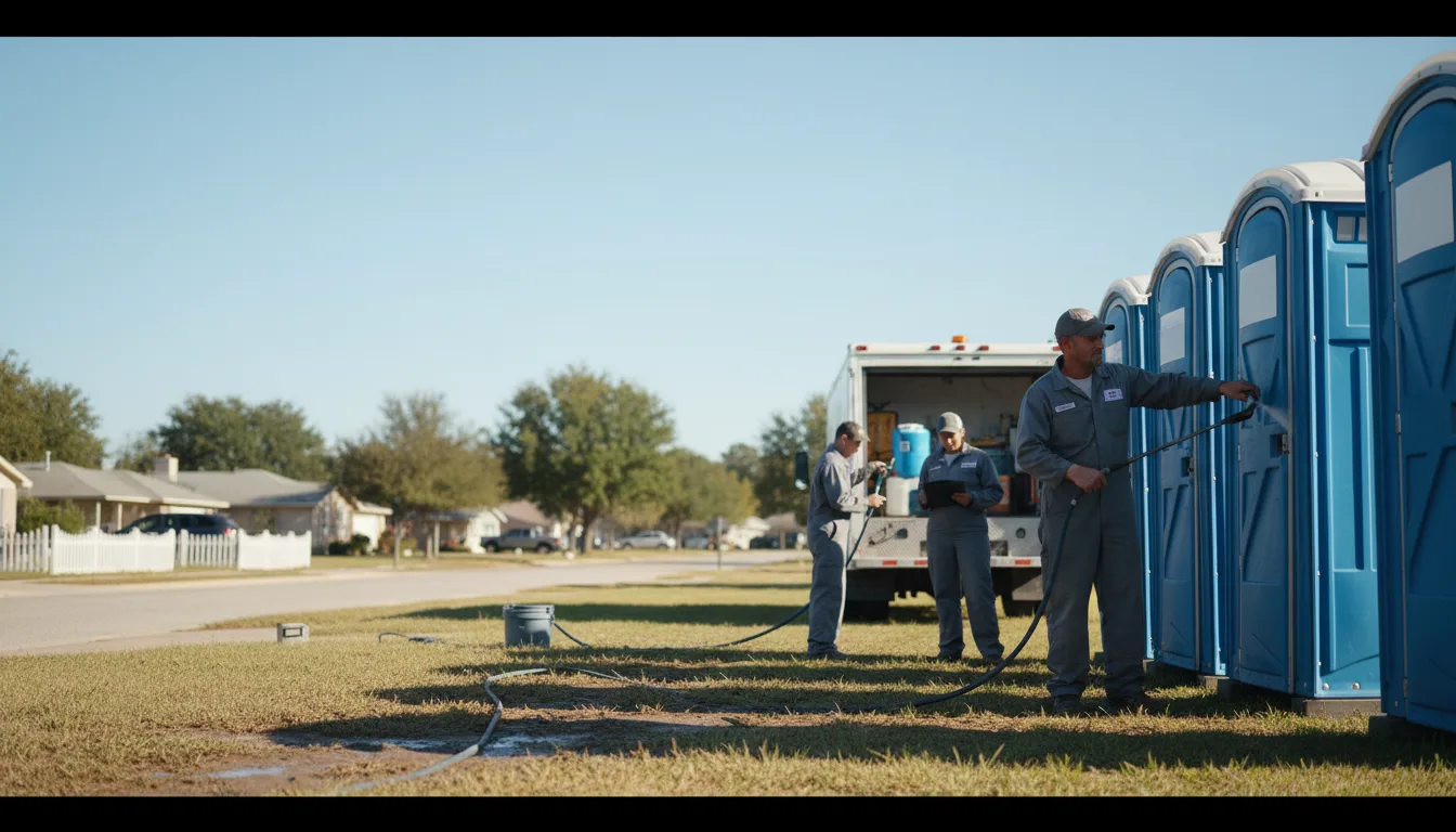 Long-Term Portable Toilet Rental in Gorman, TX near me
